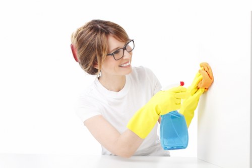Deep carpet cleaning process in a Harlesden property